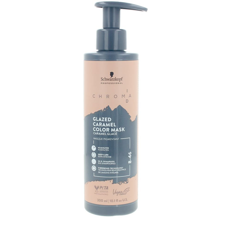 Schwarzkopf - Chroma Id bonding color mask #8-46-Glazed Caramel 300 ml