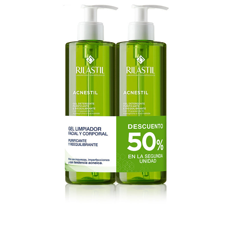 Rilastil - Acnestil purifying cleansing gel pack 2 x 400 ml