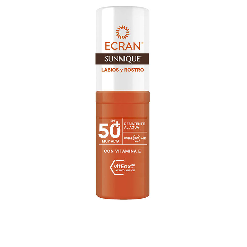 Ecran - Ecran Sunnique lips and face stick Spf50+ 8 ml