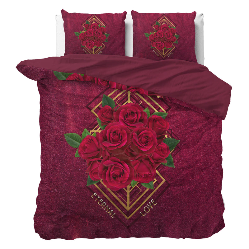 Duvet Cover Set Eternal Love Red
