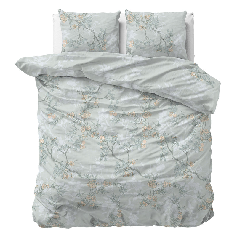 Blossom Blu set copripiumino