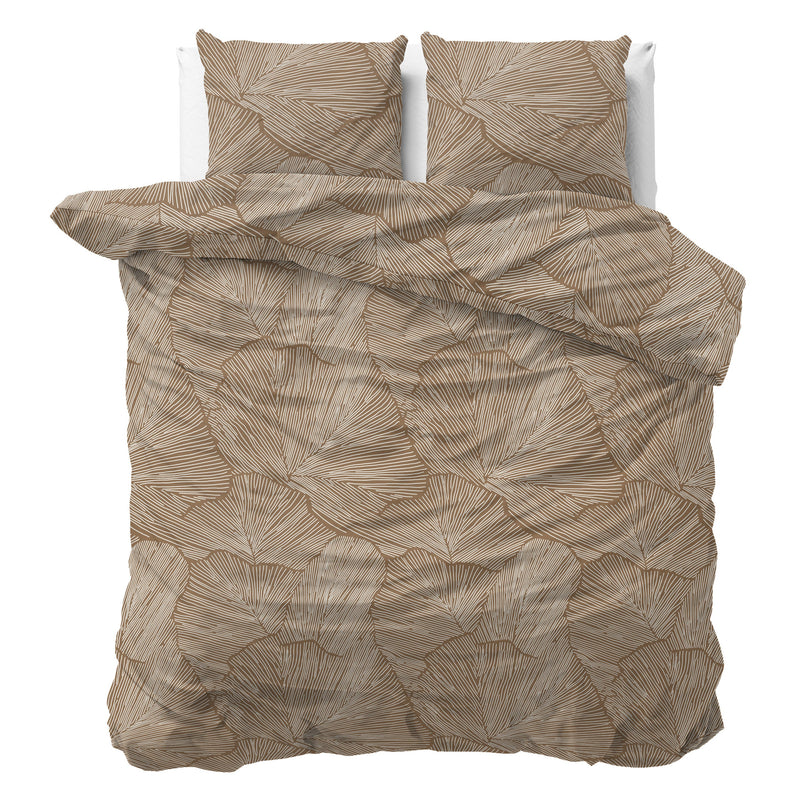 Bettwäsche-Set Amber Beige/Braun