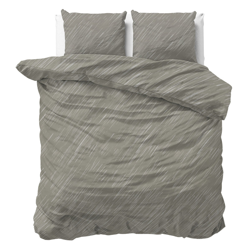 Mellow Stone Grey Duvet Cover Set