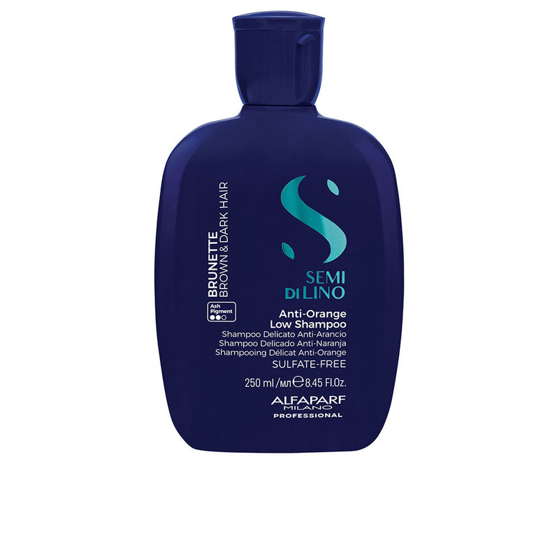 Alfaparf Milano Semi di lino brunette brown & dark shampoo 250 ml | Vuodevaatteet.fi
