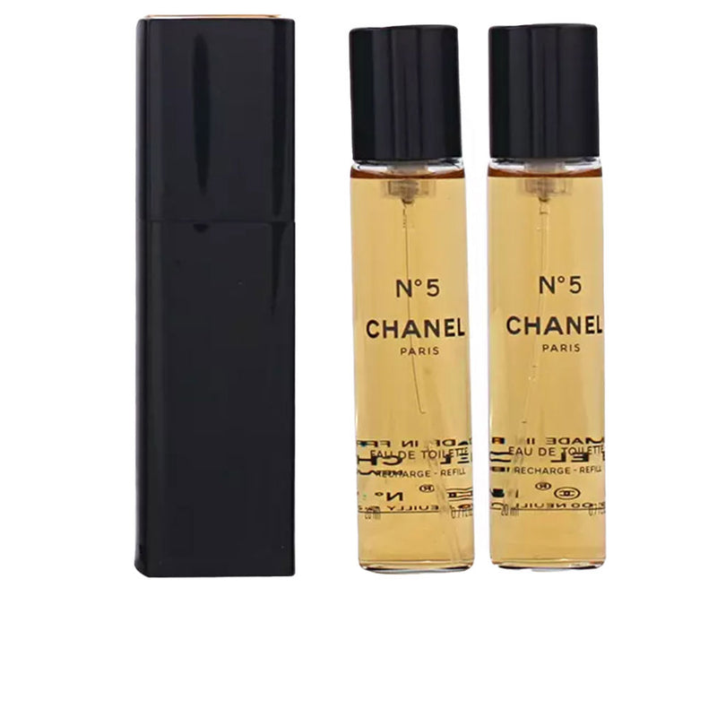 Chanel Nº 5 eau de toilette -käsilaukkusuihke 3 x 20 ml | Vuodevaatteet.fi