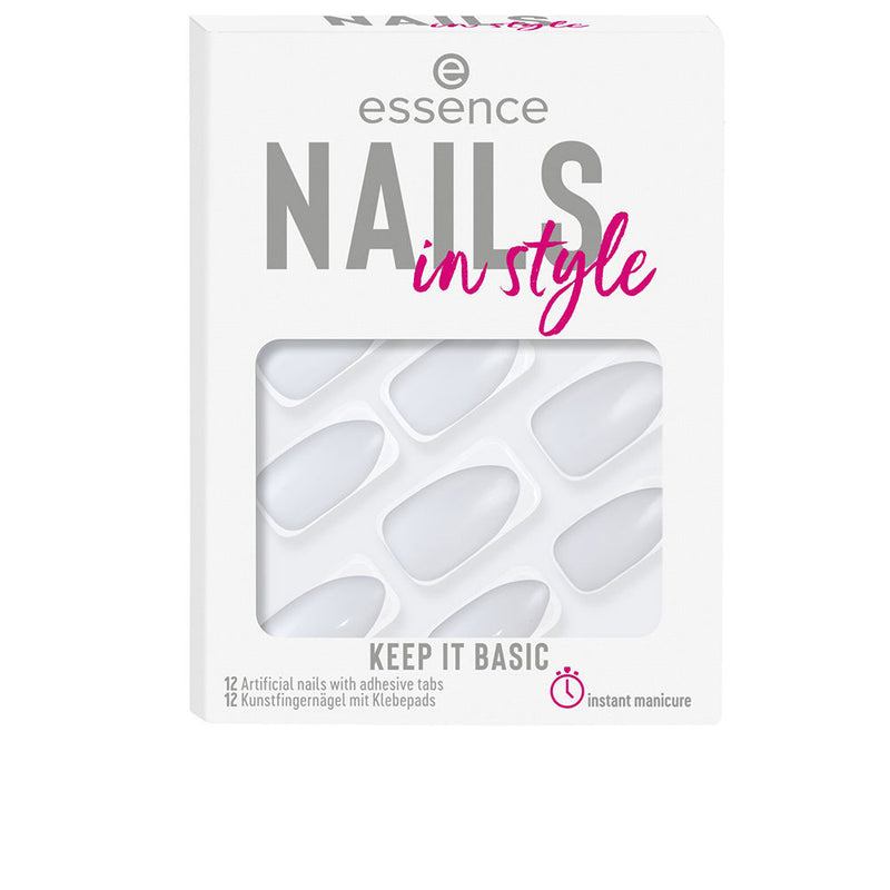 Essence Nails in style tekonenät #15-keep it basic 12 kpl | Vuodevaatteet.fi