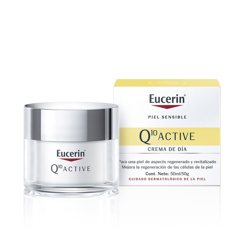 Eucerin Q10 active ryppyjä vastaan päivävoide kuivalle iholle 50 ml | Vuodevaatteet.fi