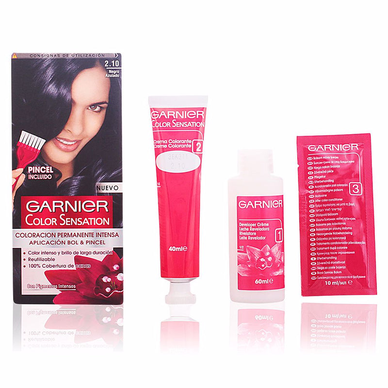 Garnier Color sensation #2.10-sinimusta 110 gr | Vuodevaatteet.fi