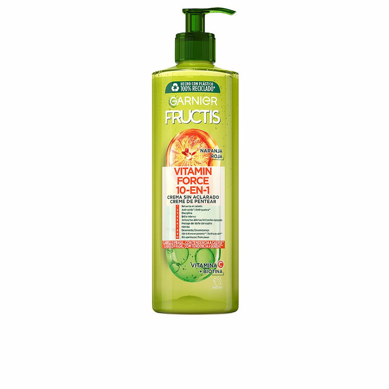 Garnier Fructis vitamin force hoitoaine ilman huuhtelua 400 ml | Vuodevaatteet.fi
