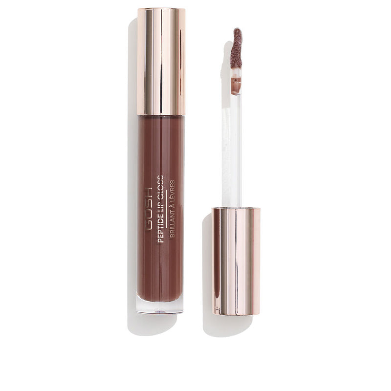 Gosh Peptide Lip Gloss Lip Gloss #006-Brownie 7 Ml | Vuodevaatteet.fi