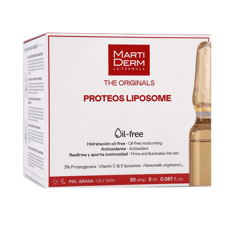 Martiderm The originals proteos liposome oil-free ampoules 30 x 2 ml | Vuodevaatteet.fi