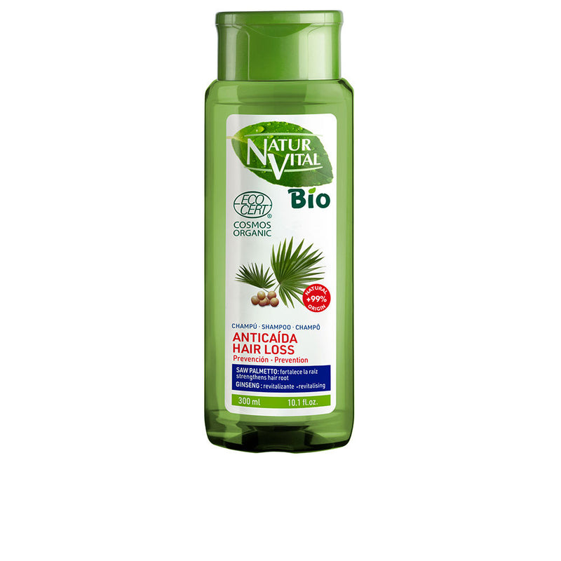 Natur Vital Champú bio ecocert hiustenlähtöä vastaan 300 ml | Vuodevaatteet.fi