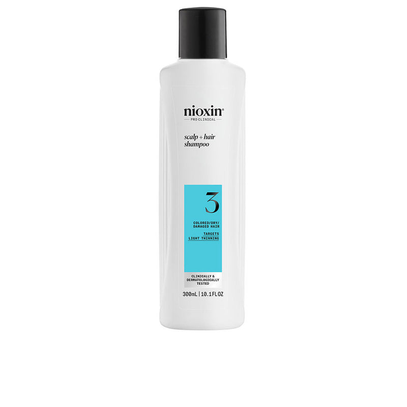 Nioxin System 3 - Shampoo - Dyed And Damaged Hair With Mild Weakening 300 Ml | Vuodevaatteet.fi