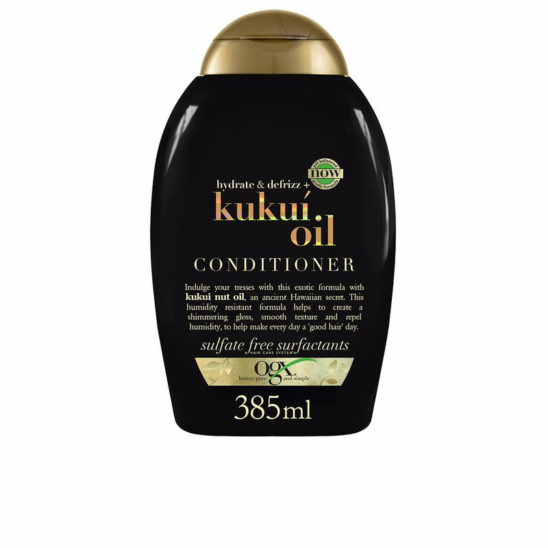 Ogx Kukui oil anti-frizz hiustenhoitoaine 385 ml | Vuodevaatteet.fi