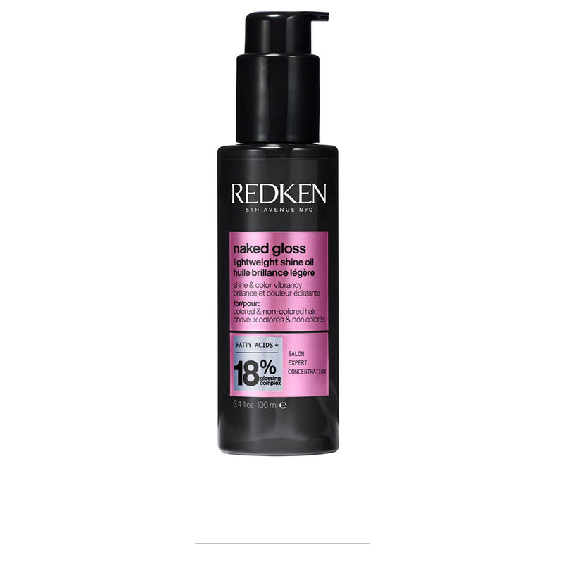 Redken Naked Gloss Ultra-Light Oil With A Mirror-Like Shine And Thermal Protection 100 Ml | Vuodevaatteet.fi