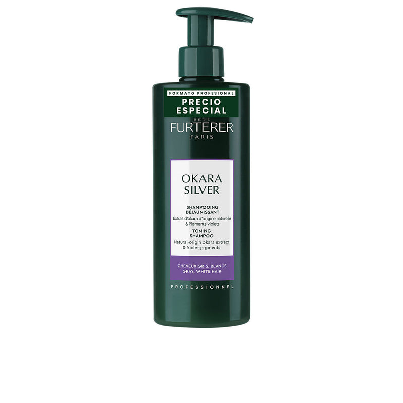 Rene Furterer Okara Silver Anti-Yellowing Shampoo 500 Ml | Vuodevaatteet.fi