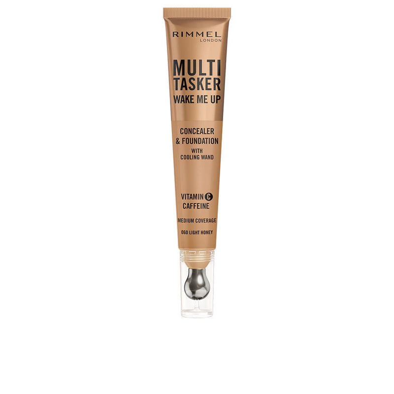 Rimmel London Multitasker Wake Me Up Concealer And Foundation #Light Honey 20 Ml | Vuodevaatteet.fi