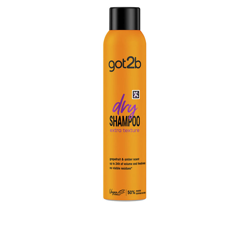 Schwarzkopf Mass Market Got2b dry shampoo extra clean & soft texture 200 ml | Vuodevaatteet.fi