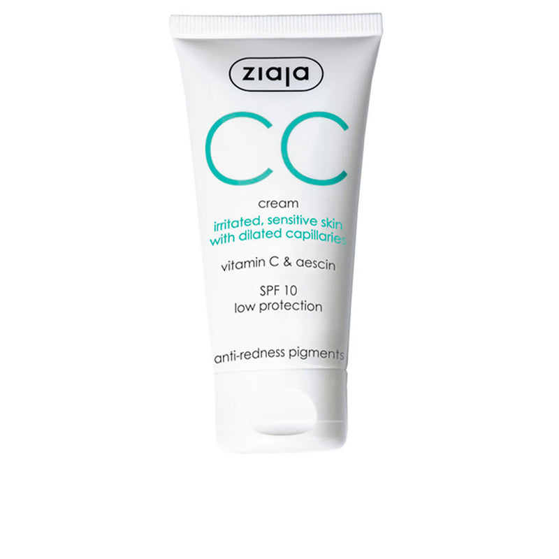 Ziaja Cc cream korjaava voide ärtyneelle ja herkälle iholle 50 ml | Vuodevaatteet.fi
