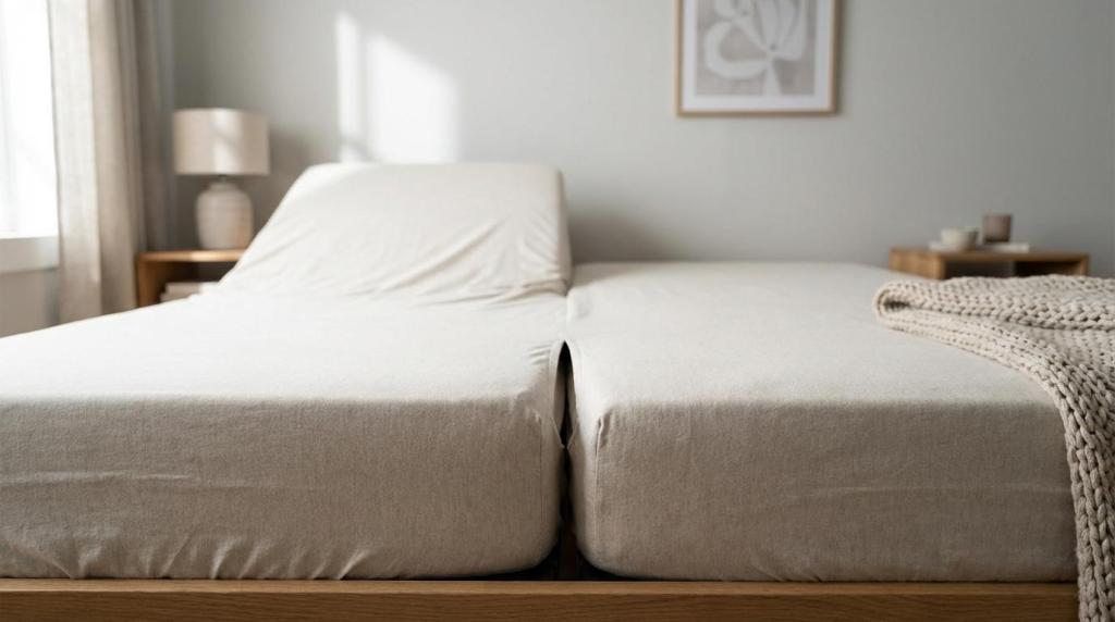 Verstellbares Bett und geteiltes Spannbetttuch – Was muss beachtet werden?