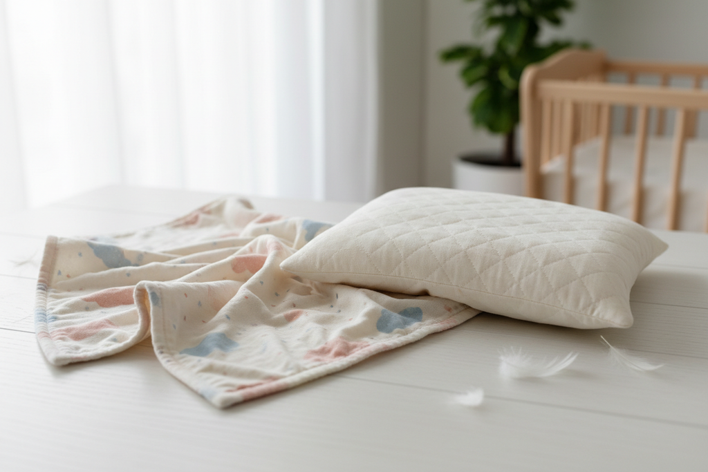 Wann Babydecke und -kissen?