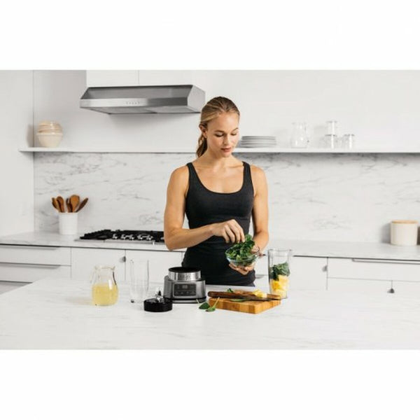 Ninja Kuppiblenderi Musta Hopeinen 1100W - Vuodevaatteet.fi
