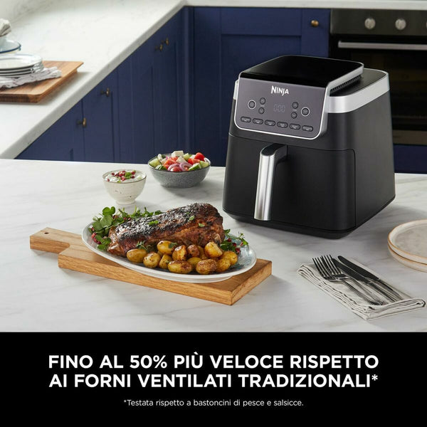 Ninja Ilmafriteerauskeitin Harmaa 6,2 L - Vuodevaatteet.fi