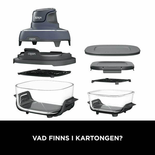 Ninja Airfryer Harmaa 1700 W 3,8 L - Vuodevaatteet.fi