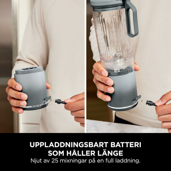 Kannettava Kuppiblenderi Ninja Sininen 570 ml