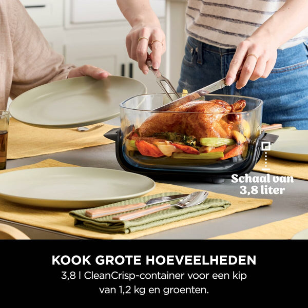 Ninja Airfryer Crispi Vihreä 3,8 L - Vuodevaatteet.fi