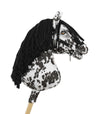 Premium Steckenpferd / Hobby Horse - Leopard mit schwarzem A3