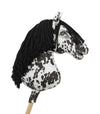 Premium Steckenpferd / Hobby Horse - Leopard mit schwarzem A3