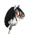 Super Hobby Horse - Super Hobby Horse Premium keppihevonen - leopardi mustalla harjalla A4