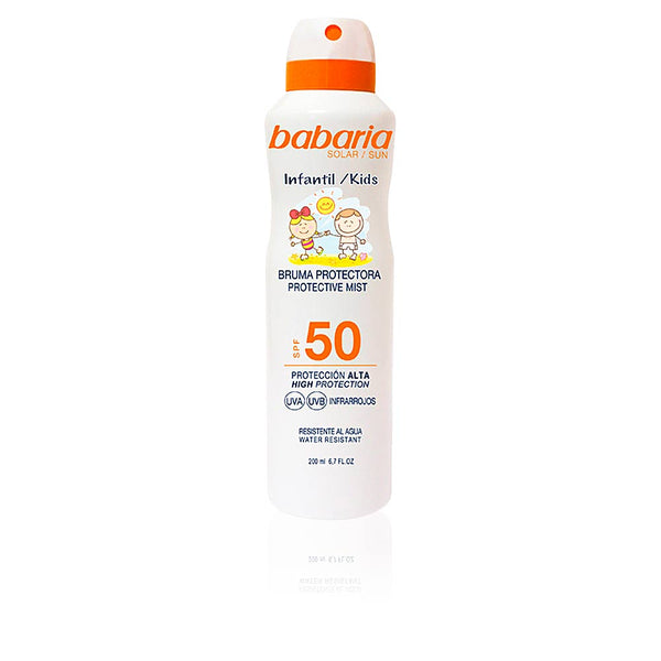 Babaria - Solar Infantil Spf50 bruma protectora spray 200 ml