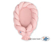 Unipesä Zopf mit Nestchen - Rosa