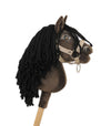 Super Hobby Horse - Super Hobby Horse Premium keppihevonen tummanruunikko hevonen A5