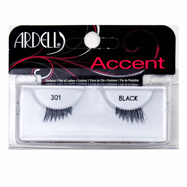 Ardell - Ardell Accent eyelashes #301 black 1 u