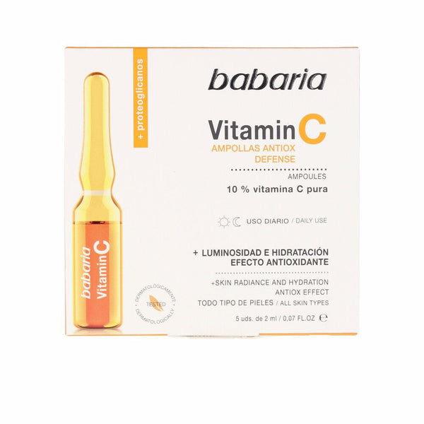 Babaria - Vitamin C antiox defense ampoules 5 x 2 ml