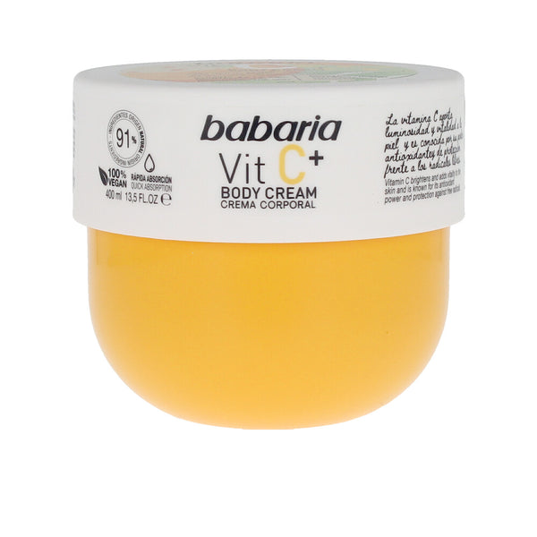 Babaria - Vitamin C+ body cream 100% vegan 400 ml