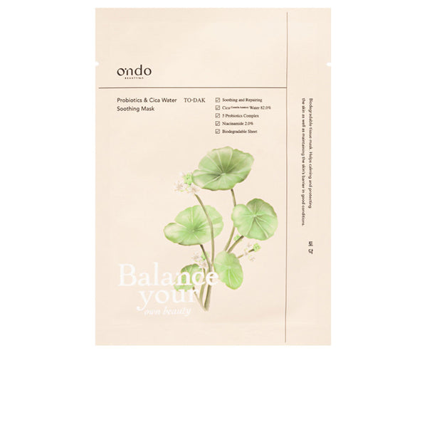Ondo Beauty 36.5 - Probiotics & Cica Water soothing mask 25 ml