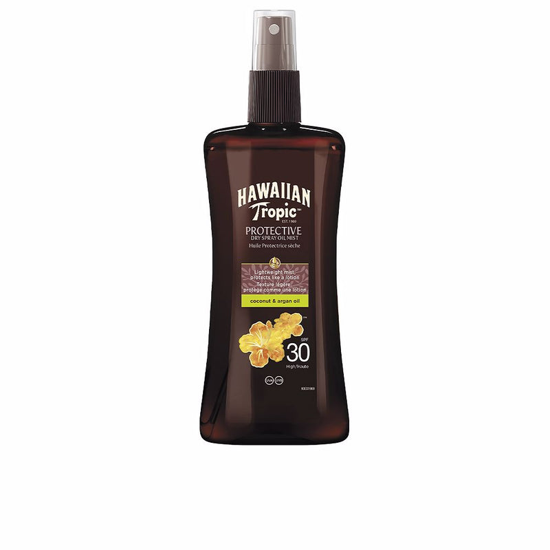 Hawaiian Tropic - Coconut & Argan dry oil Spf30 spray 200 ml