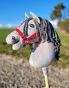 Super Hobby Horse - Super Hobby Horse Premium keppihevonen A3 - harmaa hevonen harmaalla harjalla