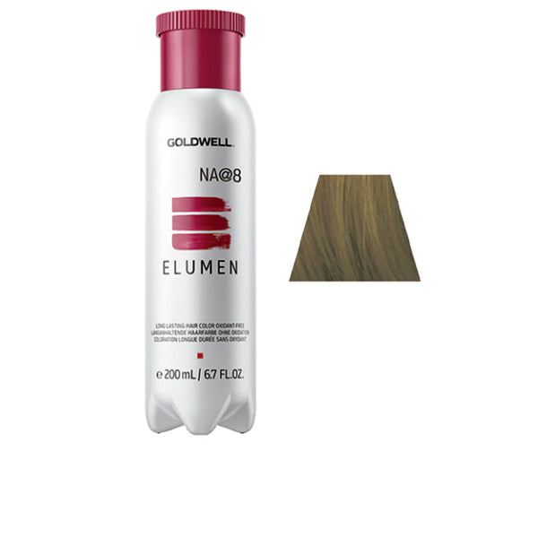 Elumen Long Lasting Hair Color Oxidant Free #Na@8 200 ml