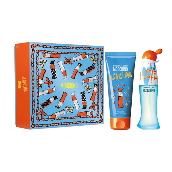 Moschino - I Love Love Eau de Toilette 50ml + Body Lotion 100ml