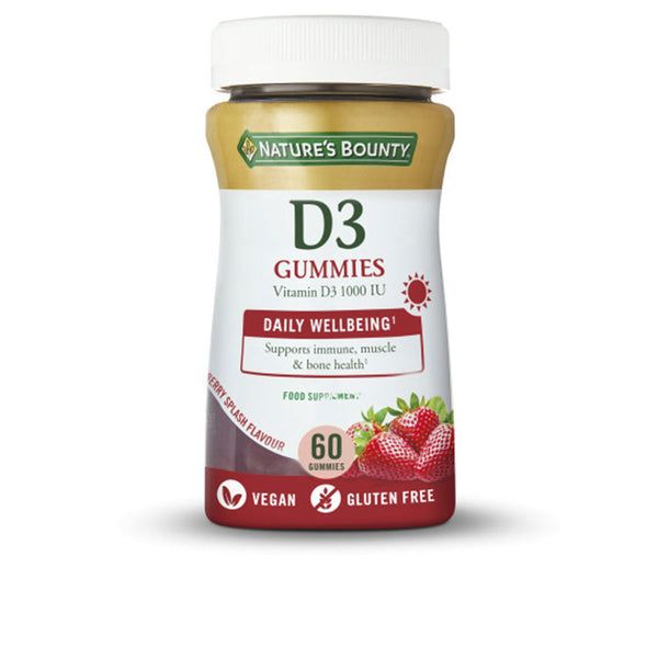 Nature's Bounty - Vitamin D3 1000 Iu 60 gummies