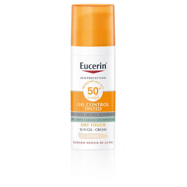 Eucerin - Sun Protection oil control dry touch gel-cream color Spf50+ #light 50 ml