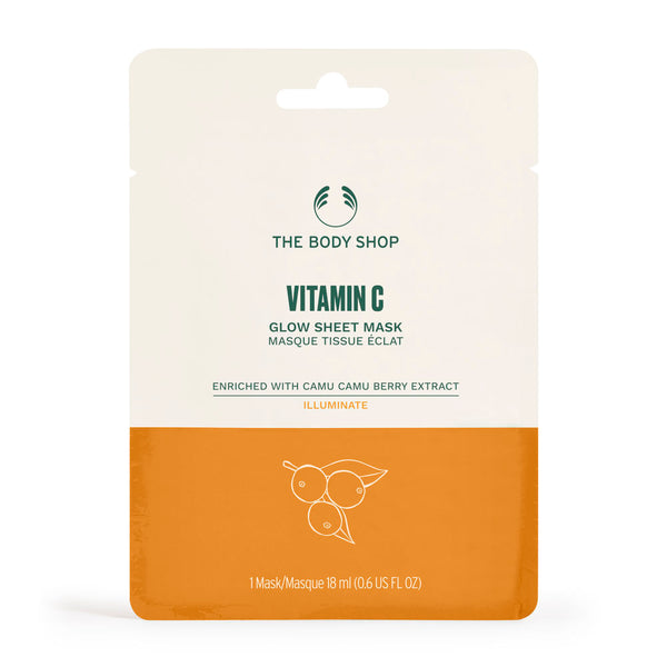 The Body Shop - Vitamin C glow sheet mask 18 ml