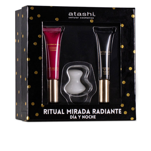 Atashi Radiant Look Ritual Duo contorno occhi antietà e antiossidante set da 2