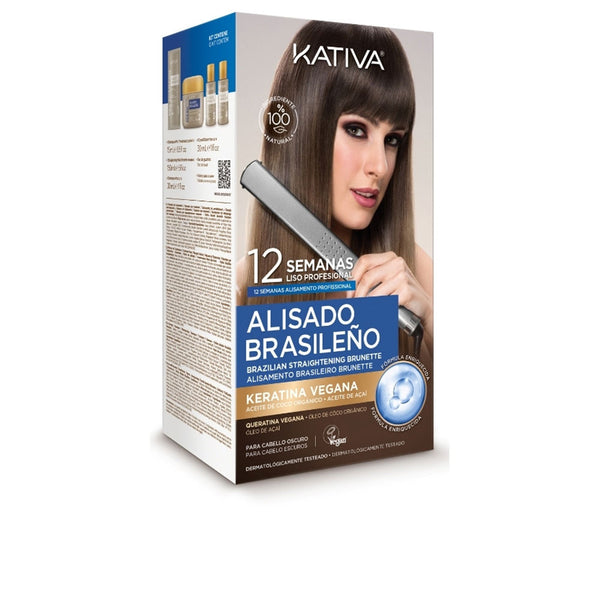 Kativa - Kativa Professional Brazilian Straightening Pro Dark Case 6 pcs