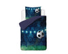 Kinder Bettwäsche-Set Live football Blau 140 x 200/220